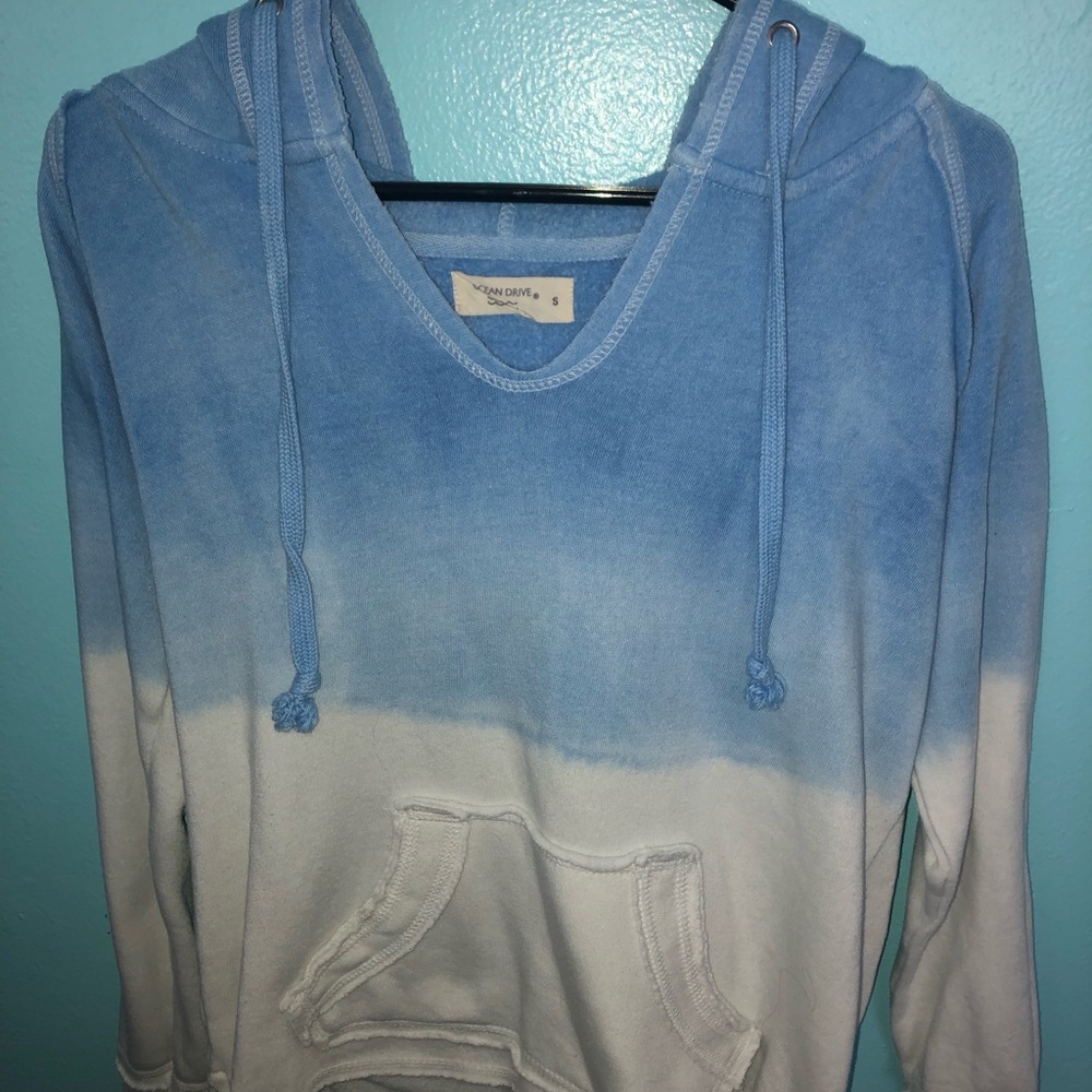 Ombré Fleece Hoodie